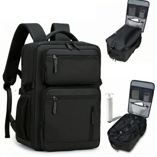 Vacuum Compression Travel Backpack, 30L/40L Carry On Laptop Bag