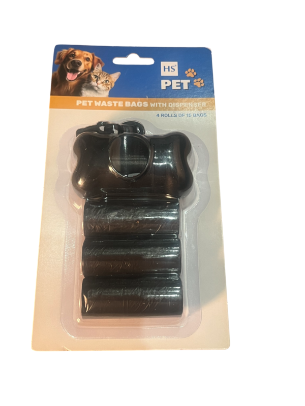 Pet Waste Bags with Dispenser