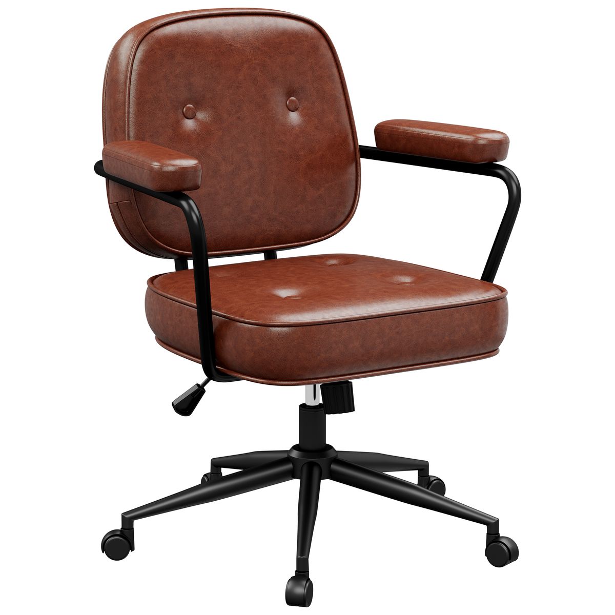 Leather Office Chair Desk Chair Home Computer Chair Study Chair Leather Office Chair Desk Chair Home Computer Chair Study Chair