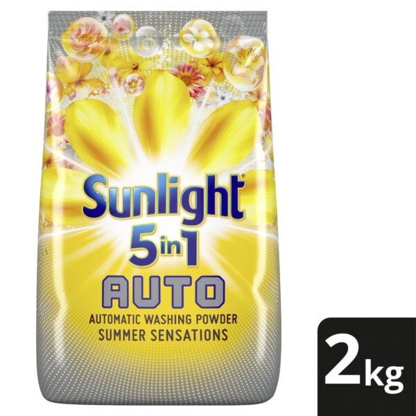 Sunlight Summer Sensations 5-in-1 Auto Washing Powder Detergent 2kg