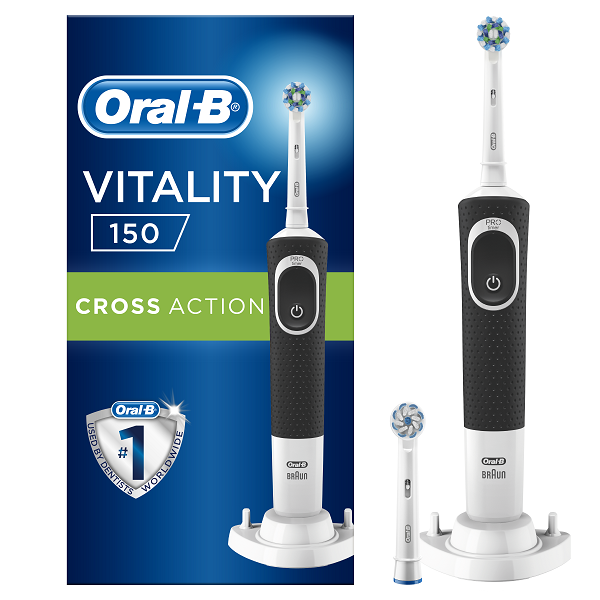 Oral-B Vitality 100 Rechargeable Electric Toothbrush - Black