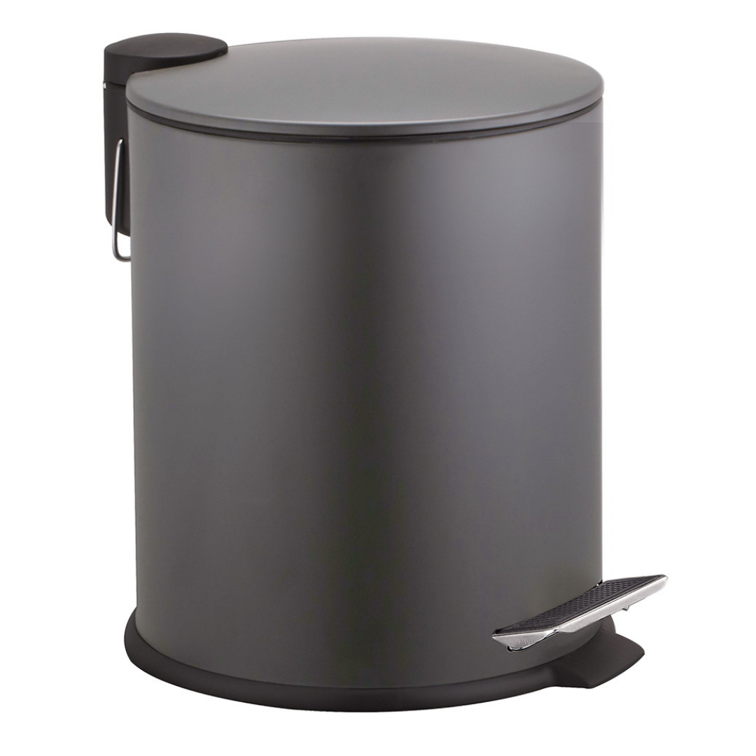 5 Litre pedal bin Matt Grey 5 Litre pedal bin Matt Grey