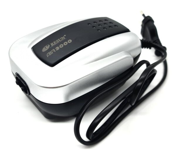 Resun Surpass Aquarium Air Pump - 3.5W (6L/Min Dual Outlet) AIR3000 Silent