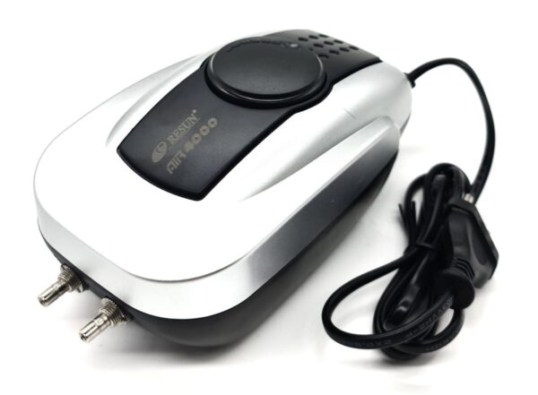 Resun Surpass AIR-4000 Aquarium Air Pump - 4W Silent Dual Outlet