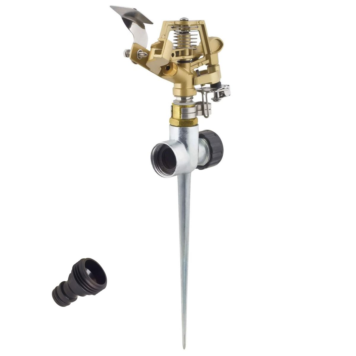 Mix Box Pulsating Sprinkler on Metal Spike Mix Box Pulsating Sprinkler on Metal Spike