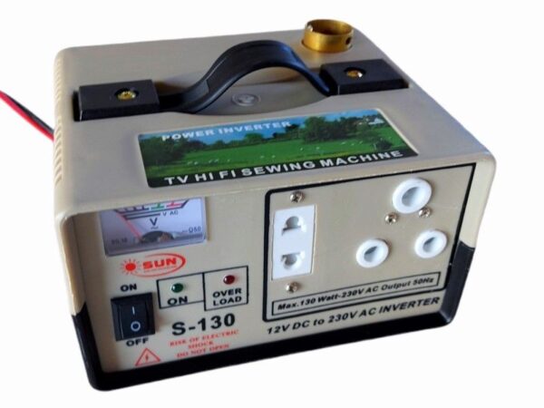 Portable DC to AC Inverter -12V to 230V (230 Watts)