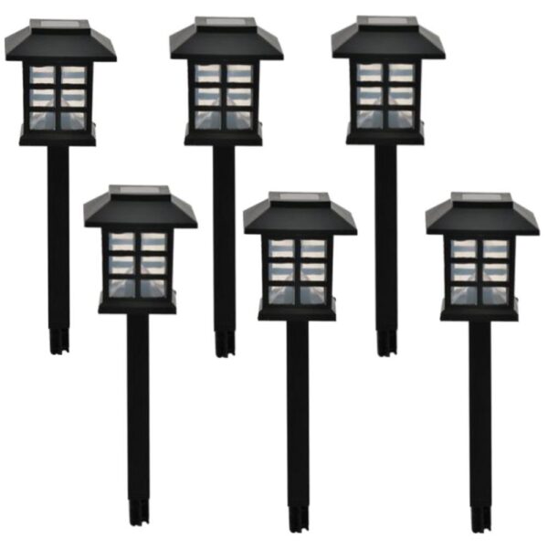 Solar Garden Lights – 6 Piece