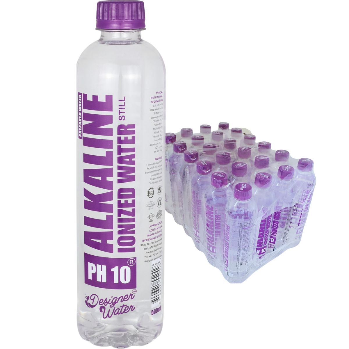 Supercharged Alkaline Ionized Water 24 x 500ml Supercharged Alkaline Ionized Water 24 x 500ml