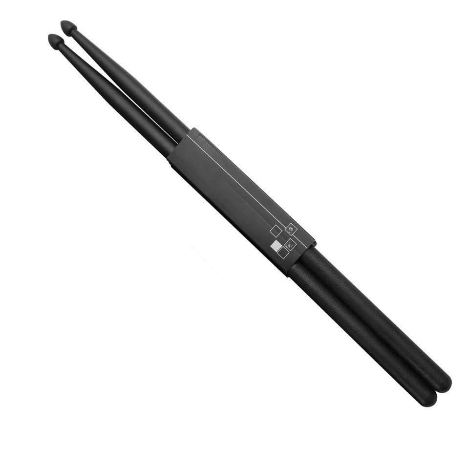 Premium Black Nylon Drum Sticks 5A Durable Non-Slip Premium Black Nylon Drum Sticks 5A Durable Non-Slip