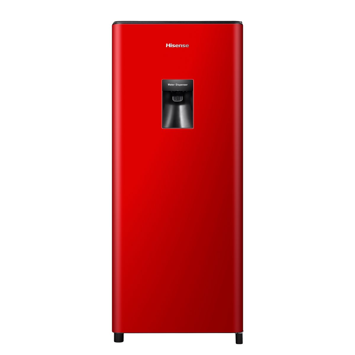 Hisense 177L Single Door Fridge with Water Dispenser - Red Hisense 177L Single Door Fridge with Water Dispenser - Red