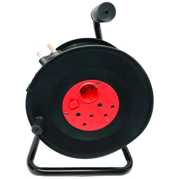 50M Cable Reel Extension with 3 Sockets