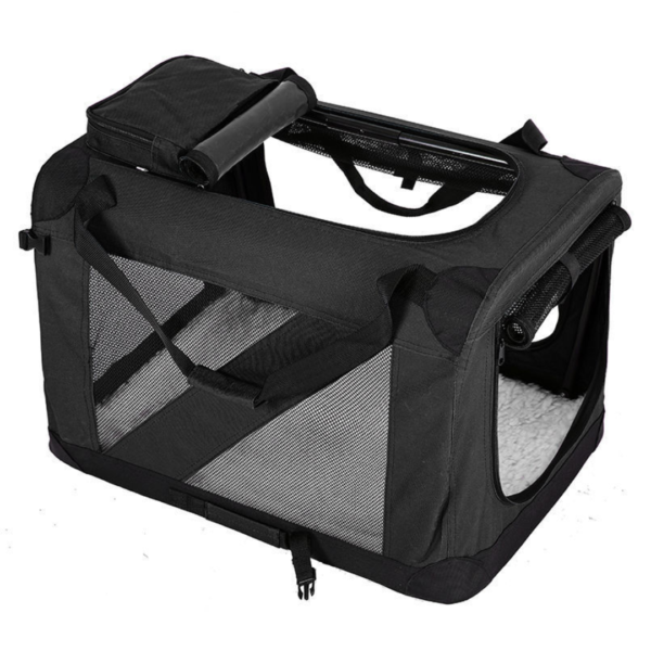 Large Pet Carrier Soft Sided Travel Dog Crate for Large Cats Small Dogs