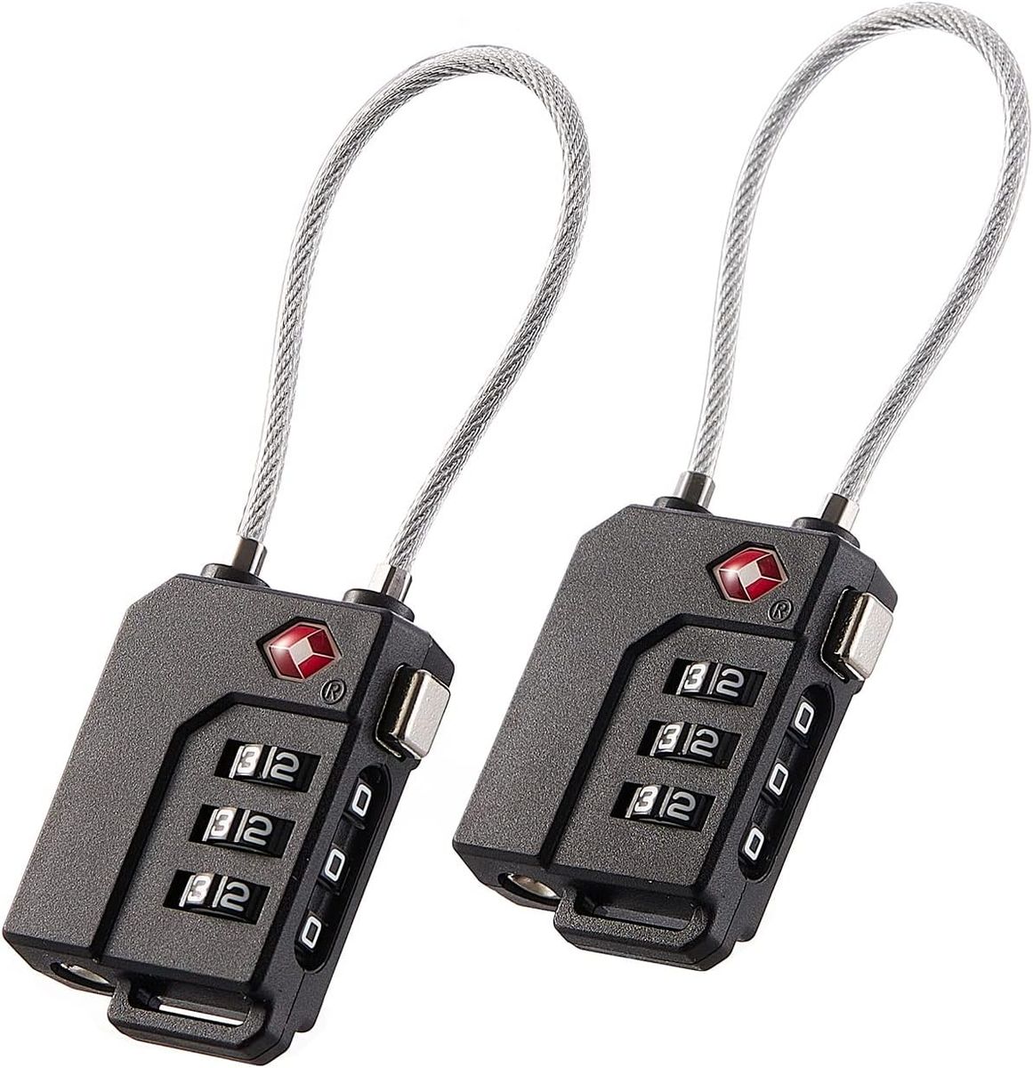 2 Pack Luggage Locks Suitcase Baggage LocksTSA Locks, Combination Locks 2 Pack Luggage Locks Suitcase Baggage LocksTSA Locks, Combination Locks