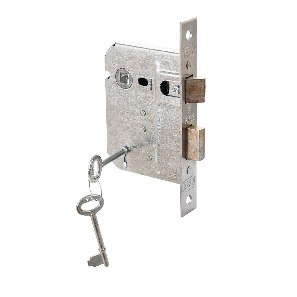 Yale 2-Lever SABS Econo Mortice Lock for Internal Doors & Reversible Latch Yale 2-Lever SABS Econo Mortice Lock for Internal Doors & Reversible Latch