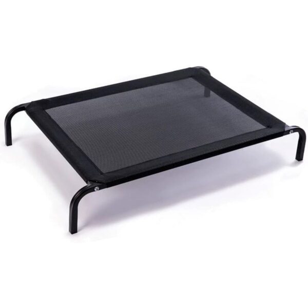 King Size XL-Elevated & Durable Dog Bed - Nylon Metal, Cooling & Washable