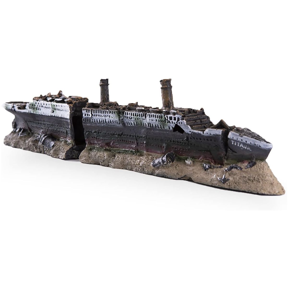 Sunken Titanic Fish Tank/Aquarium Resin Ornament Sunken Titanic Fish Tank/Aquarium Resin Ornament