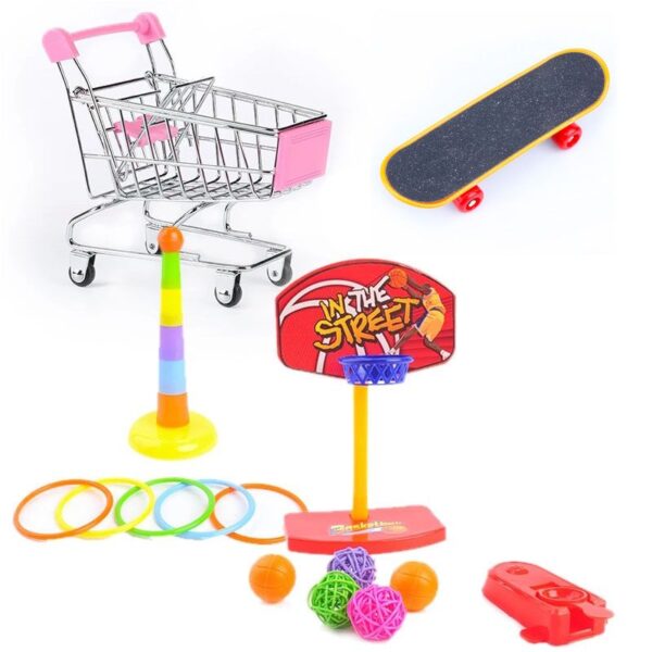 5-Piece Set of Bird Training Toys, Parrot Intelligence Toys