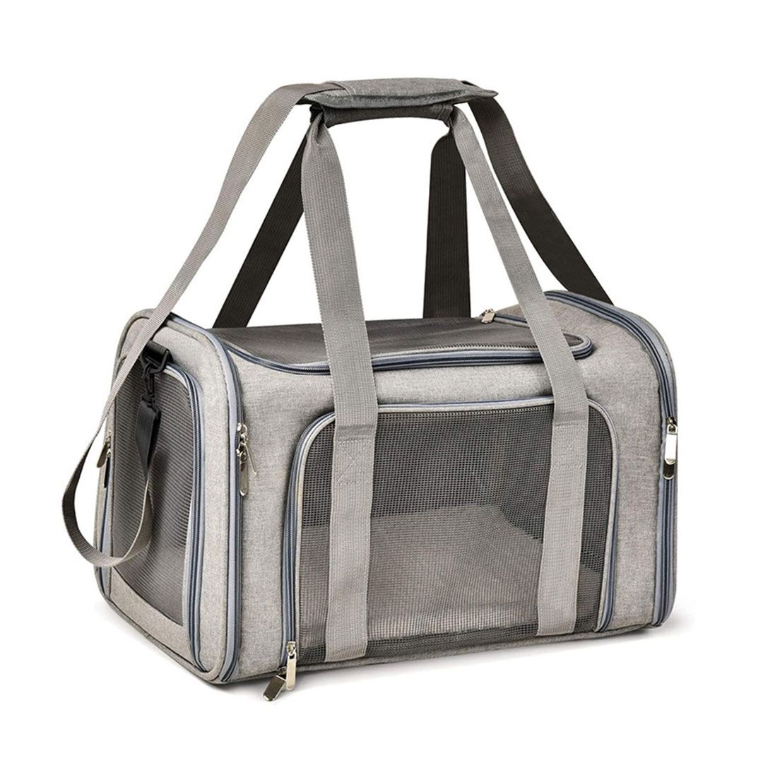 Collapsible Portable Dog Cat Carrier Soft Sided for Traveling Up to 8kg Collapsible Portable Dog Cat Carrier Soft Sided for Traveling Up to 8kg