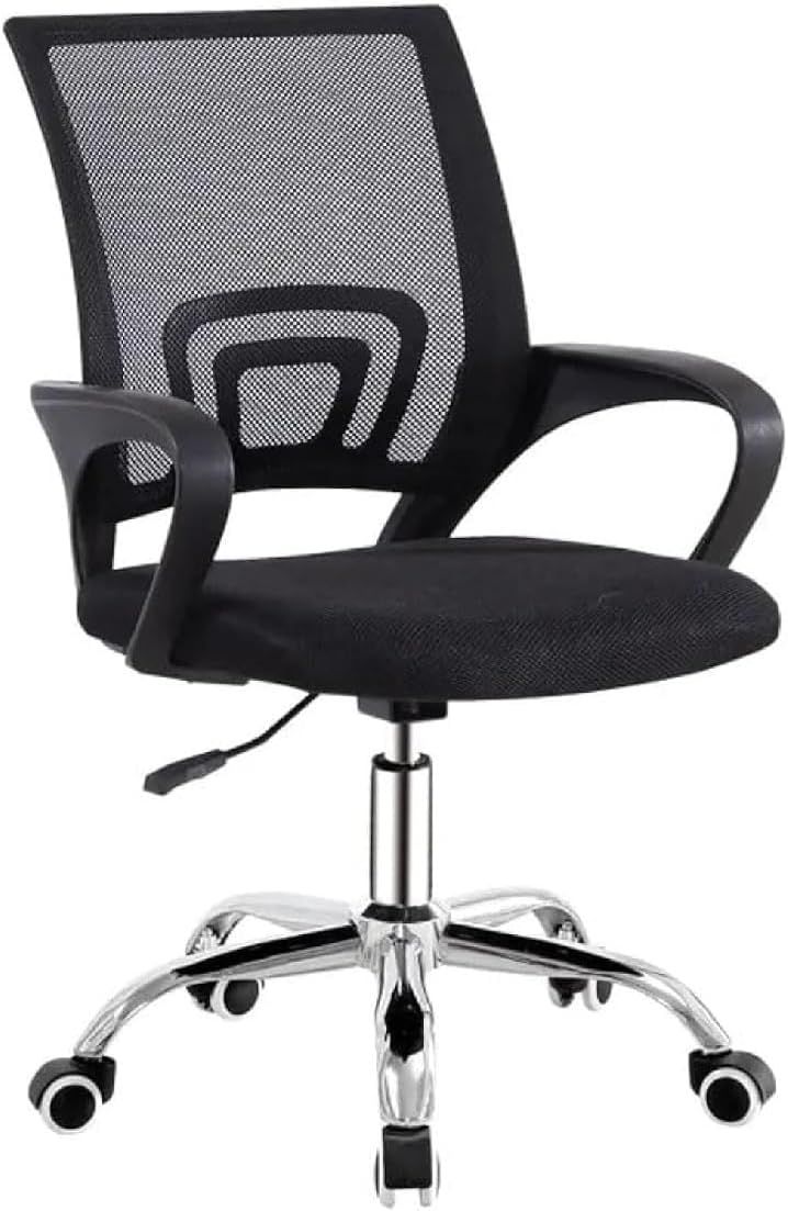 Office Chairs - Mesh Fabric Midback - Black Colour Office Chairs - Mesh Fabric Midback - Black Colour