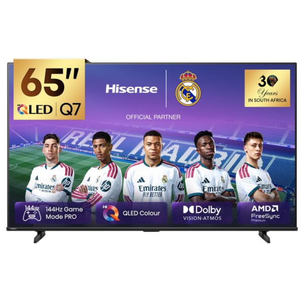 Hisense 65" Q7Q 144Hz 4K UHD QLED Gaming Smart TV with Dolby Vision
