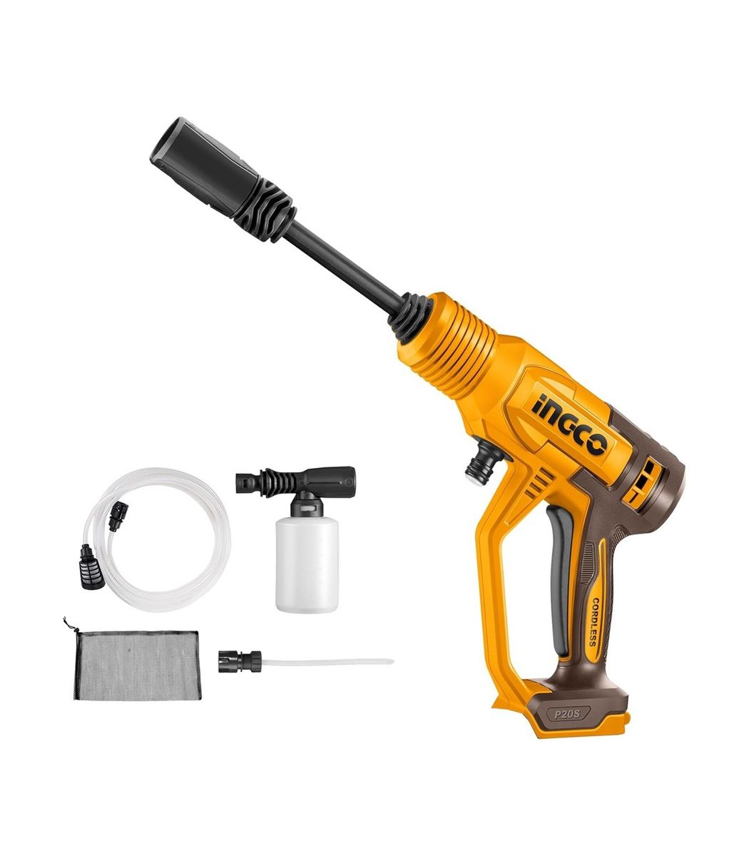 Ingco - Lithium-Ion Pressure Washer (20V) - 24.8 Bar - Unit Only Ingco - Lithium-Ion Pressure Washer (20V) - 24.8 Bar - Unit Only