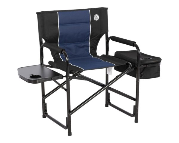Campground Heavy Duty Director Camping Chair With Cooler - 200kg