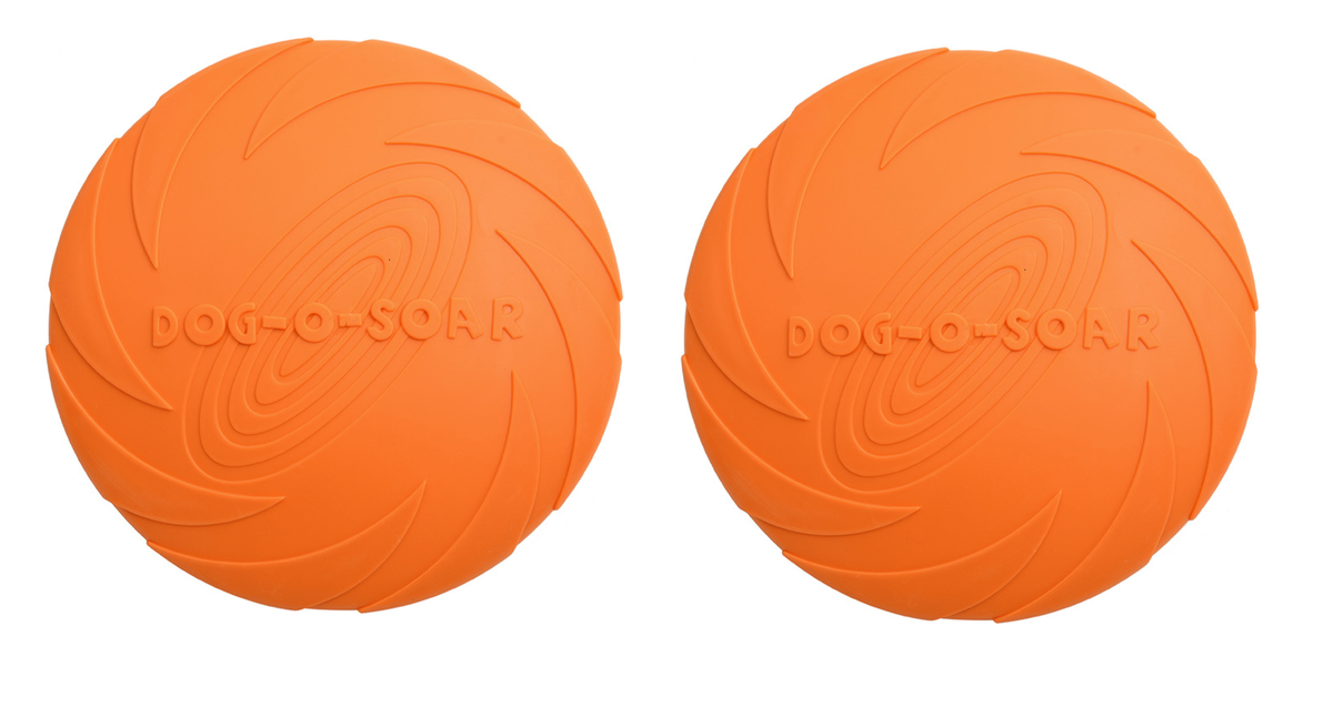 22cm Silicone Dog Frisbee for Outdoor Playtime - 2 Pack 22cm Silicone Dog Frisbee for Outdoor Playtime - 2 Pack