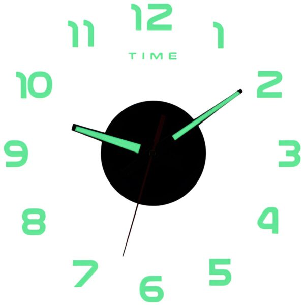 3D Wall Sticker Wall Clock Modern Art Design Diy Fashion