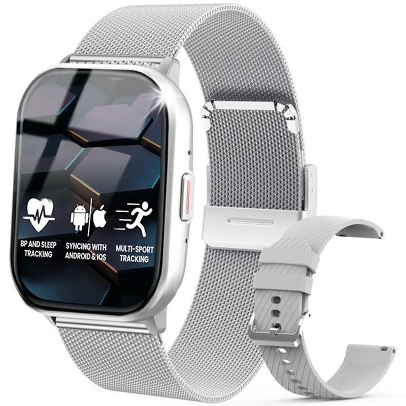 s-zoom.file_-111.jpg 2.01" HD Smart Watch with Bluetooth Call 1ATM Fitness Tracker for Men Women - Image 1