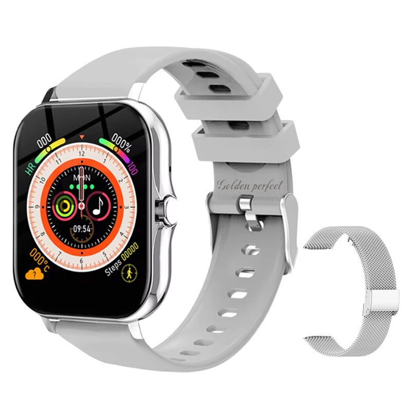 s-zoom.file_-1129.jpg Golden Perfect Smartwatch 1.83" Bluetooth Dual-Strap Xmas Gift for Couples - Image 1