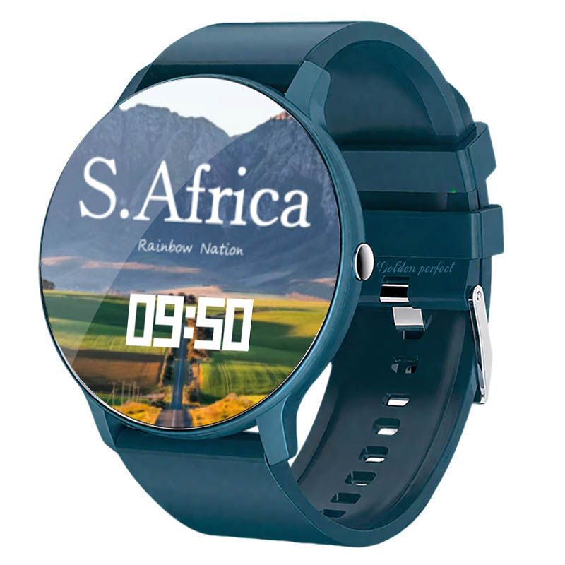 s-zoom.file_-1140.jpg Bluetooth Smart Watch Men & Women by Golden Perfect - 1.28" Fitness Tracker - Image 1