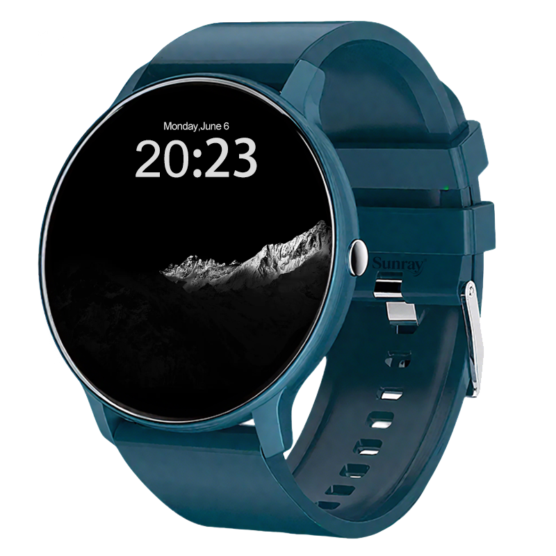 s-zoom.file_-115.png Sunray Smartwatch with Health Tracking, IP67 Waterproof,Smart Watch for Men - Image 1