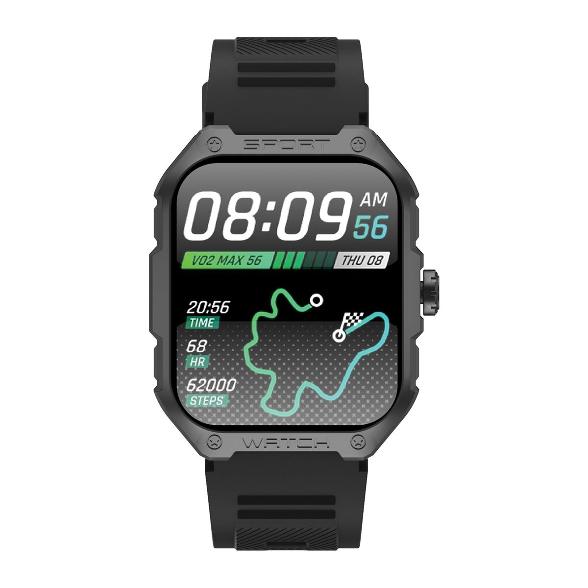 s-zoom.file_-1154.jpg SF FIT GPS Form Smart Watch | Strava, Google Fit & Apple Health Compatible - Image 1