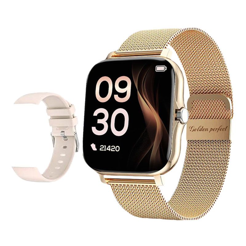 s-zoom.file_-1192.jpg Golden Perfect Women's Fitness Smartwatch-Bluetooth Health & Sports Tracker - Image 1