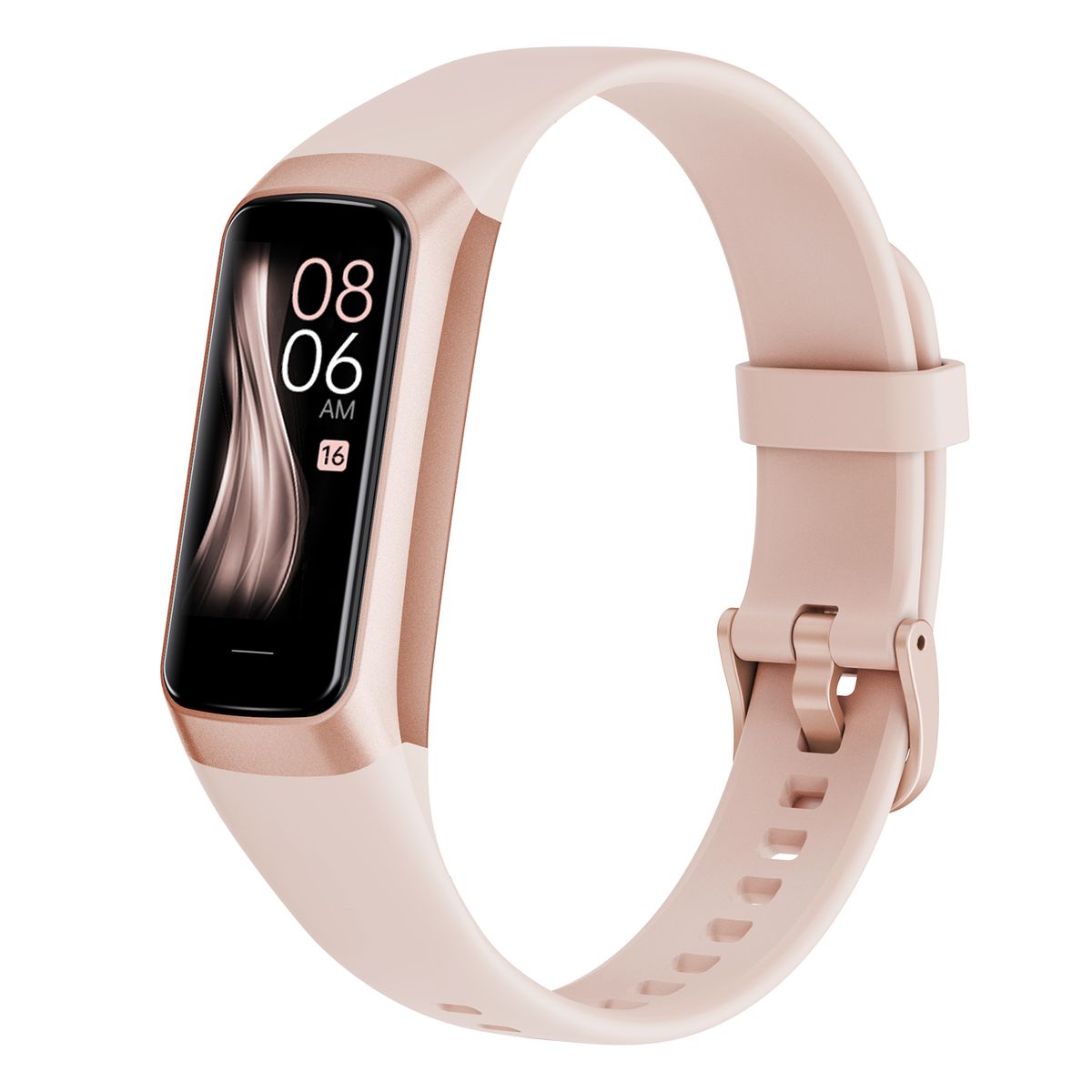 s-zoom.file_-1224.jpg Smart Bracelet, Monitor Heart Rate Blood Oxygen Sleep Sports Watch - Image 1