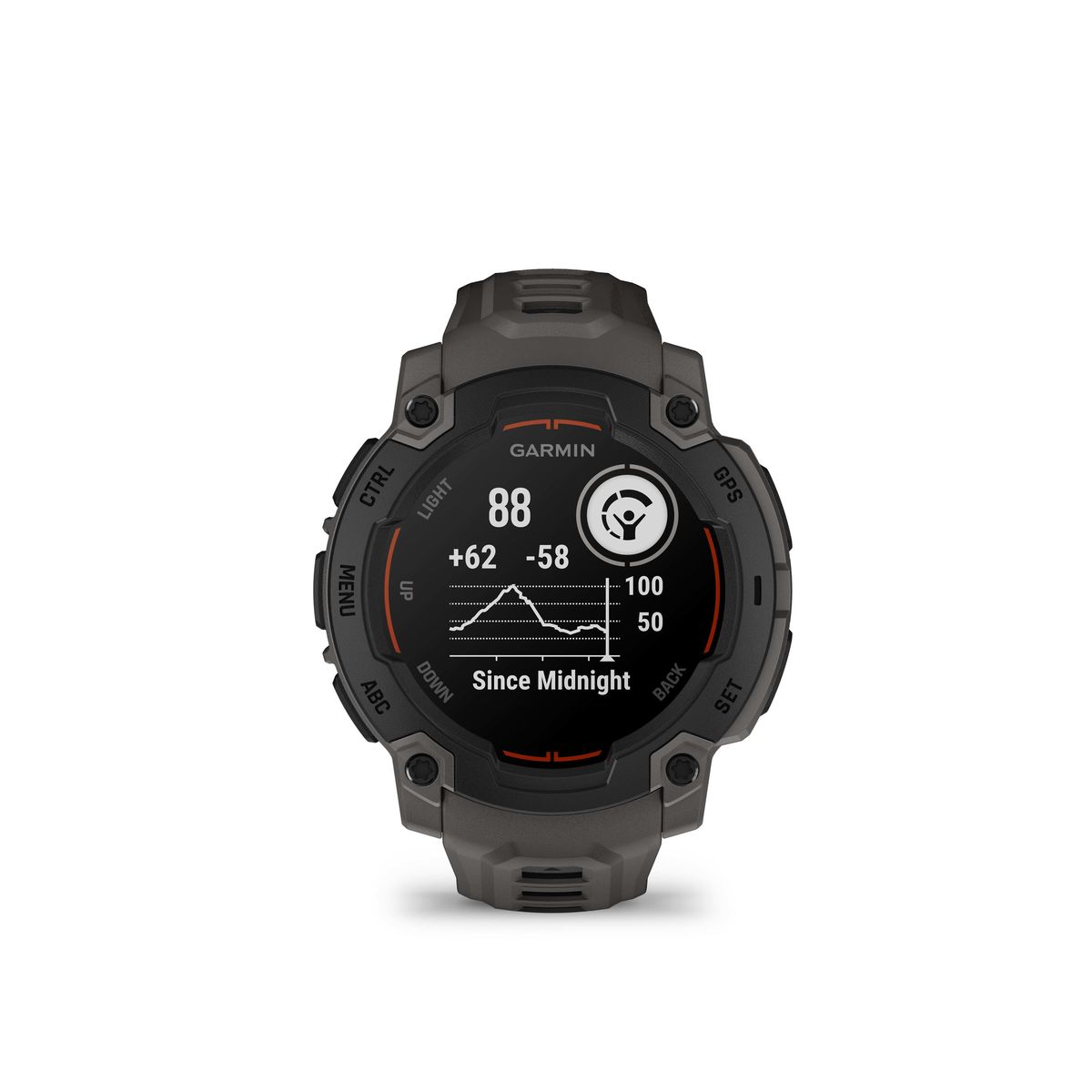 s-zoom.file_-1243.jpg Garmin Instinct E, 45 mm, Black Bezel with Charcoal Band - Image 1