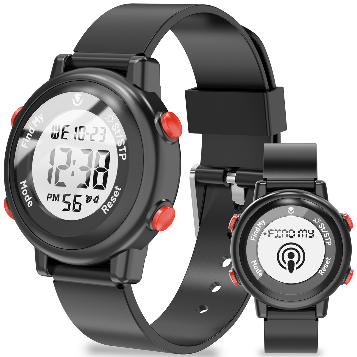 s-zoom.file_-141.png Volkano Kids Digital Watch with Apple Find My Track Technology (Anti-Lost) - Image 1