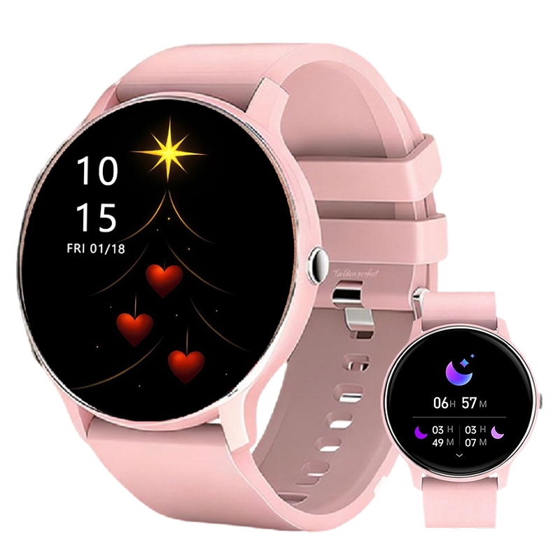 s-zoom.file_-142.png Women's Smart Watch - Android & iOS Compatible, Trendy & Chic. - Image 1