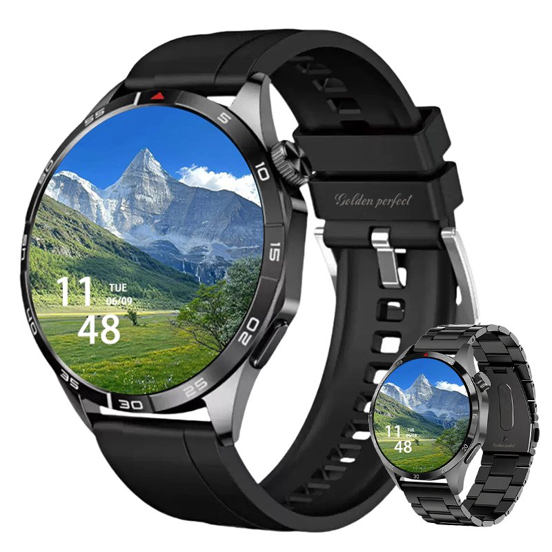 s-zoom.file_-144.png Smart Watch - Android & iOS Compatible for Stylish Men. - Image 1