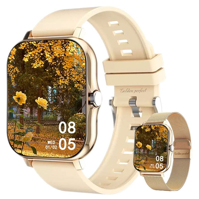 s-zoom.file_-174.jpg Luxury Smart Watch for Women - Android & iOS Compatible. - Image 1