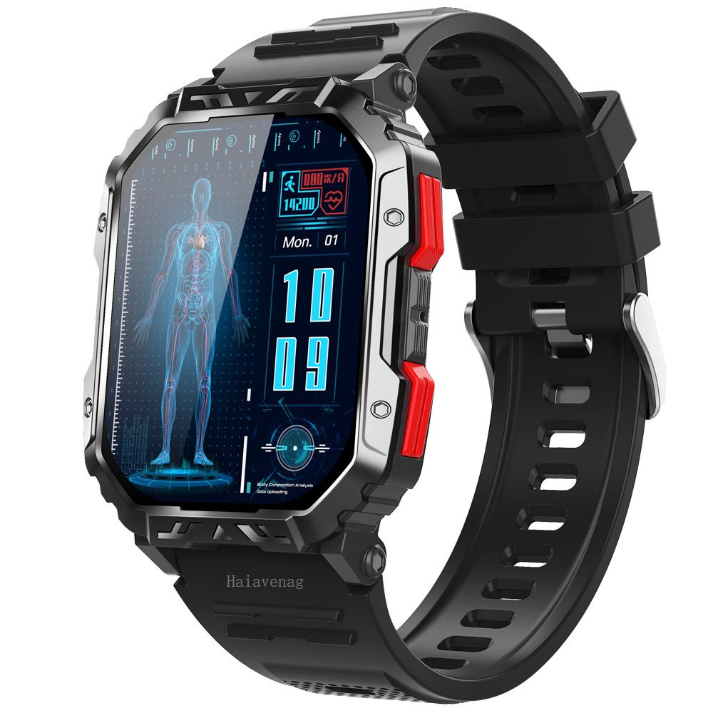 s-zoom.file_-178.jpg Military Smart Watch for Men Fitness Tracker With Call - Image 1