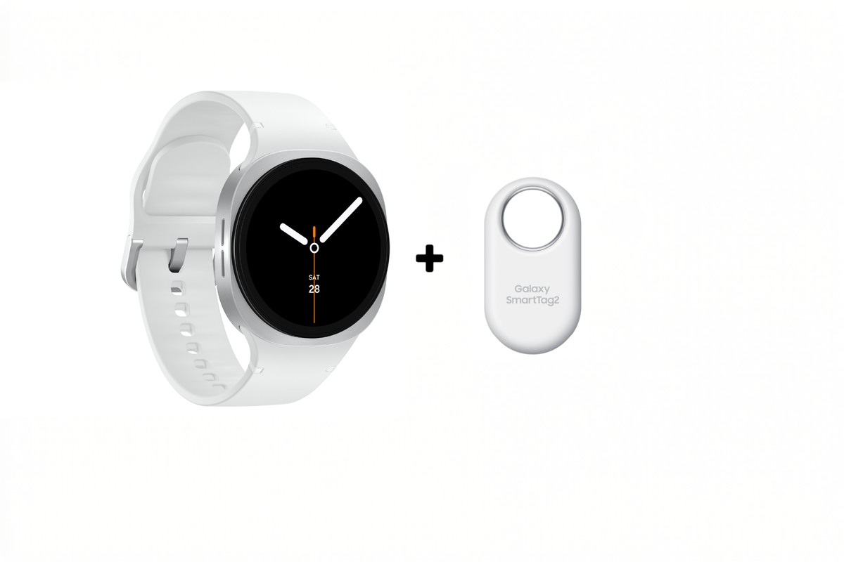 s-zoom.file_-178.png Samsung Galaxy watch8 40mm BT Silver + SmartTag2 - Image 1