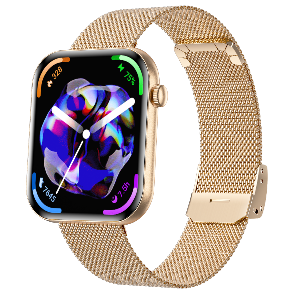 s-zoom.file_-185.png Ultra-Thin Metal Smart Watch - 1.85" AMOLED Screen, 6.9mm Body - Image 1