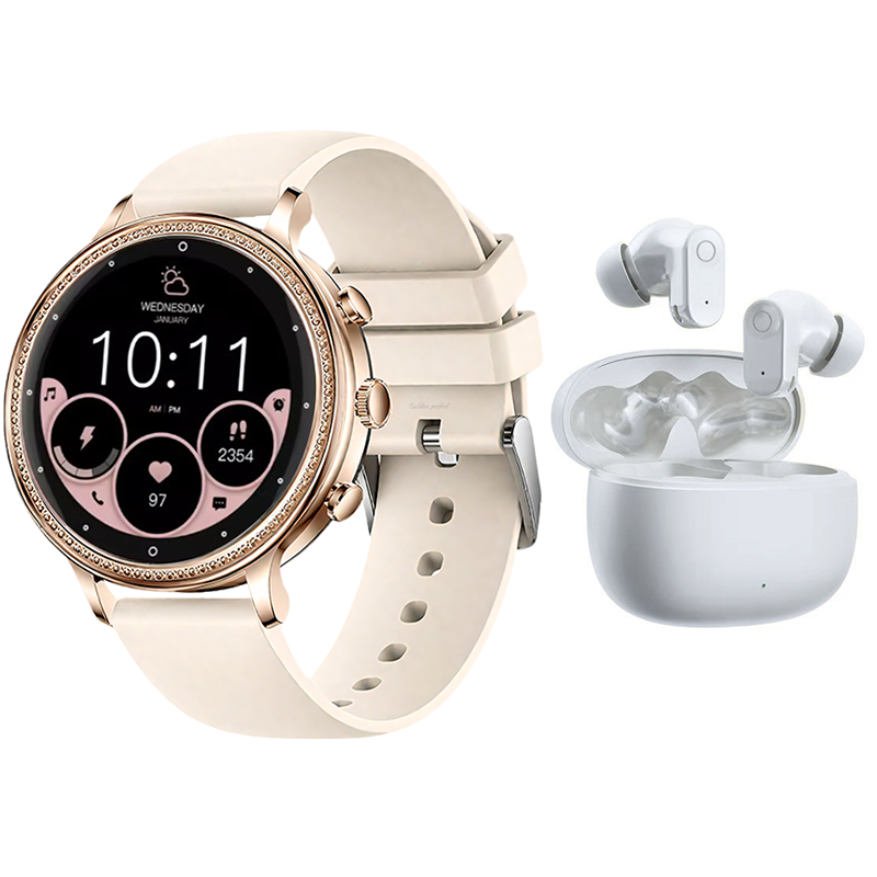 s-zoom.file_-189.png Women's Smartwatch-Dual Strap Options, Fitness Tracking,Water-Resistant - Image 1