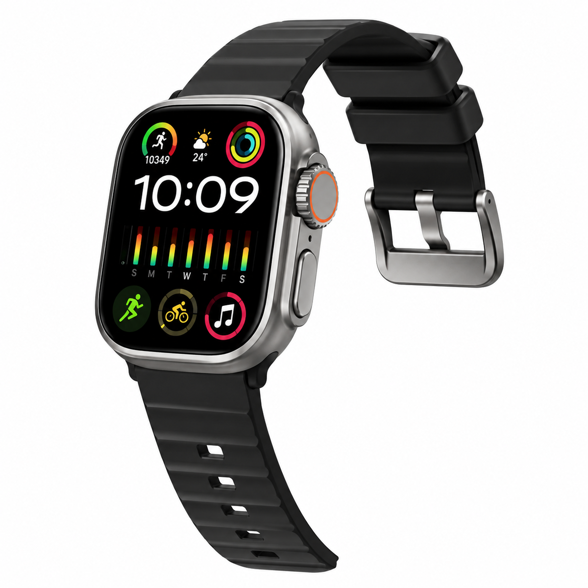 s-zoom.file_-263.png Smartwatch Bluetooth Calling Fitness Watch & HD Display, Heart Rate - Image 1