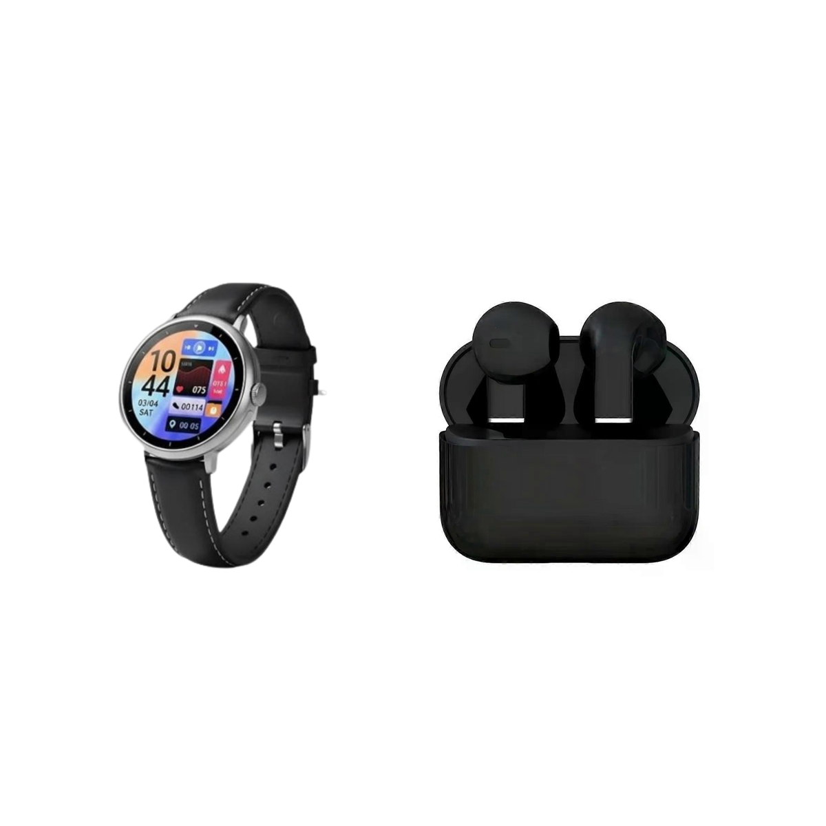 s-zoom.file_-264.png V16 Promax Smartwatch and Pro 5S Wireless Earbuds Combo - Image 1