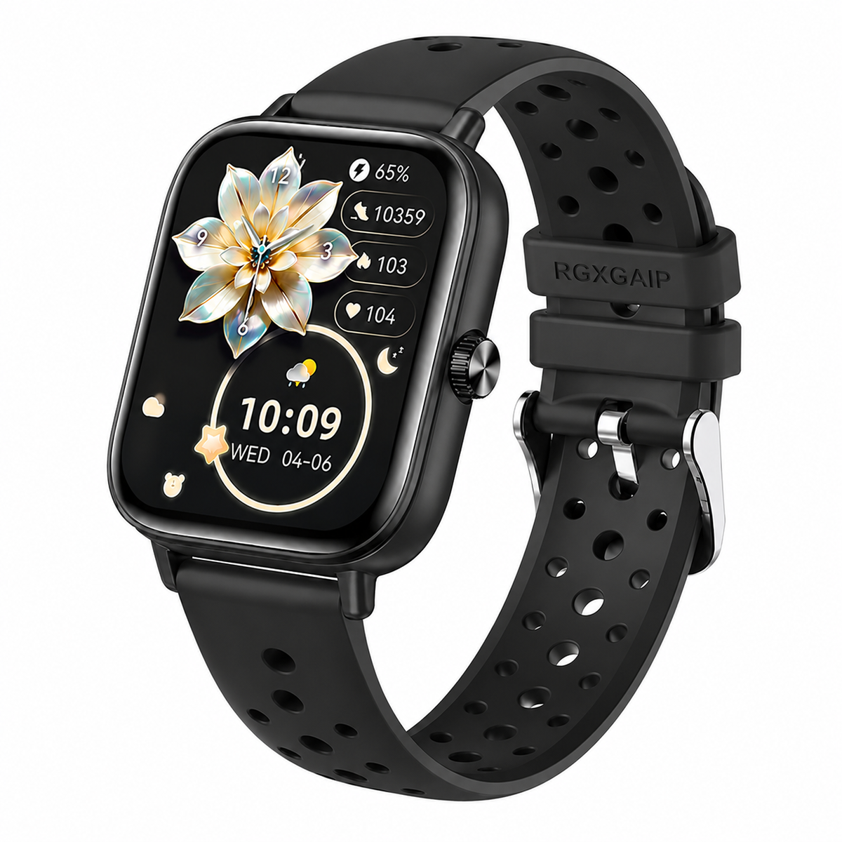 s-zoom.file_-272.png Smart Watch with Bluetooth Calling, 1.85" Display, Heart Rate, SpO2 & IP68 - Image 1