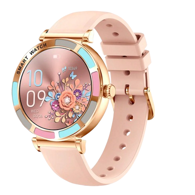 s-zoom.file_-294.png Women Smart Watch 1.27" HD Bluetooth Call Heart Rate Fitness Tracker - Image 1