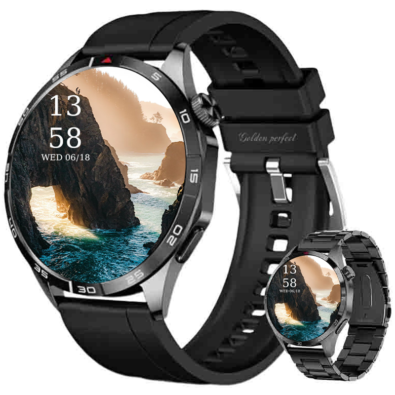 s-zoom.file_-299.png Young Men's Smart Watch - Trendy & Sporty - Android & iOS Compatible. - Image 1