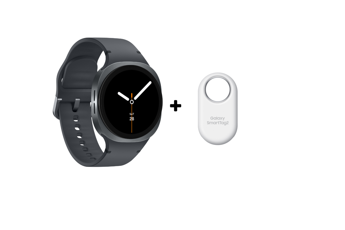 s-zoom.file_-306.png Samsung Galaxy watch8 44mm BT Dark Gray + SmartTag2 - Image 1